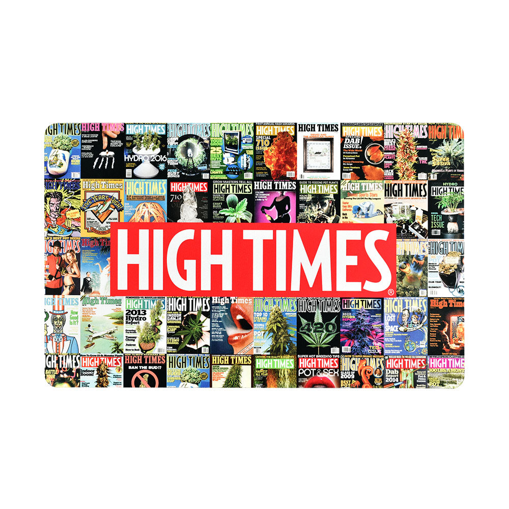 High Times x Pulsar DabPadz Dab Mat- Cover Collage / 16" x 10"