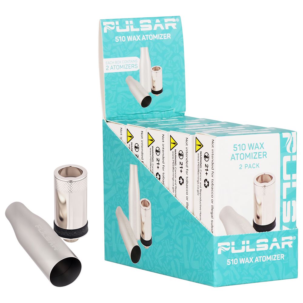 Pulsar 5CT DISPLAY - Concentrate Atomizer Bullet - 2pk
