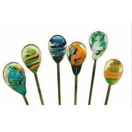 6" Handblown Glass Hairpin/Poker