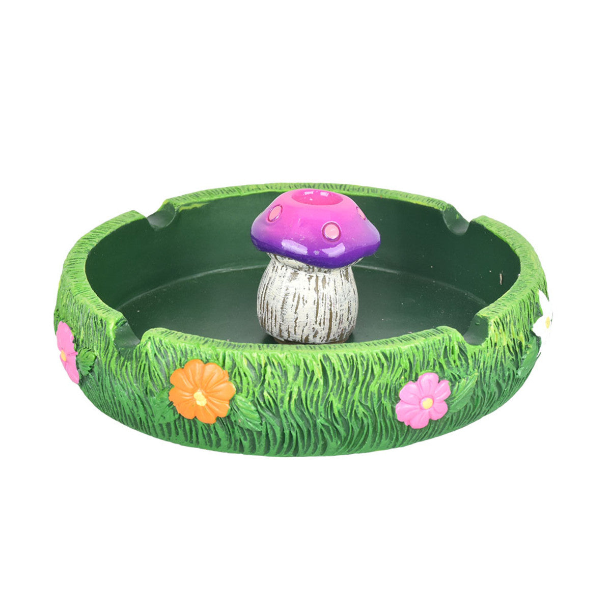 Spring Mushroom Ashtray w/ Snuffer | 5"