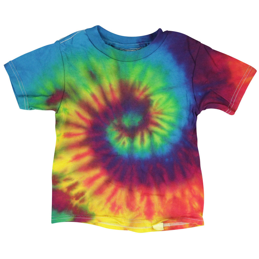 Reactive Rainbow Tie-Dye Toddler T-Shirt