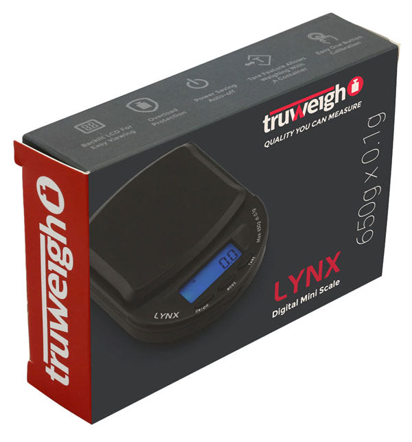 Truweigh Lynx Digital Mini Scale | 650g x 0.1g