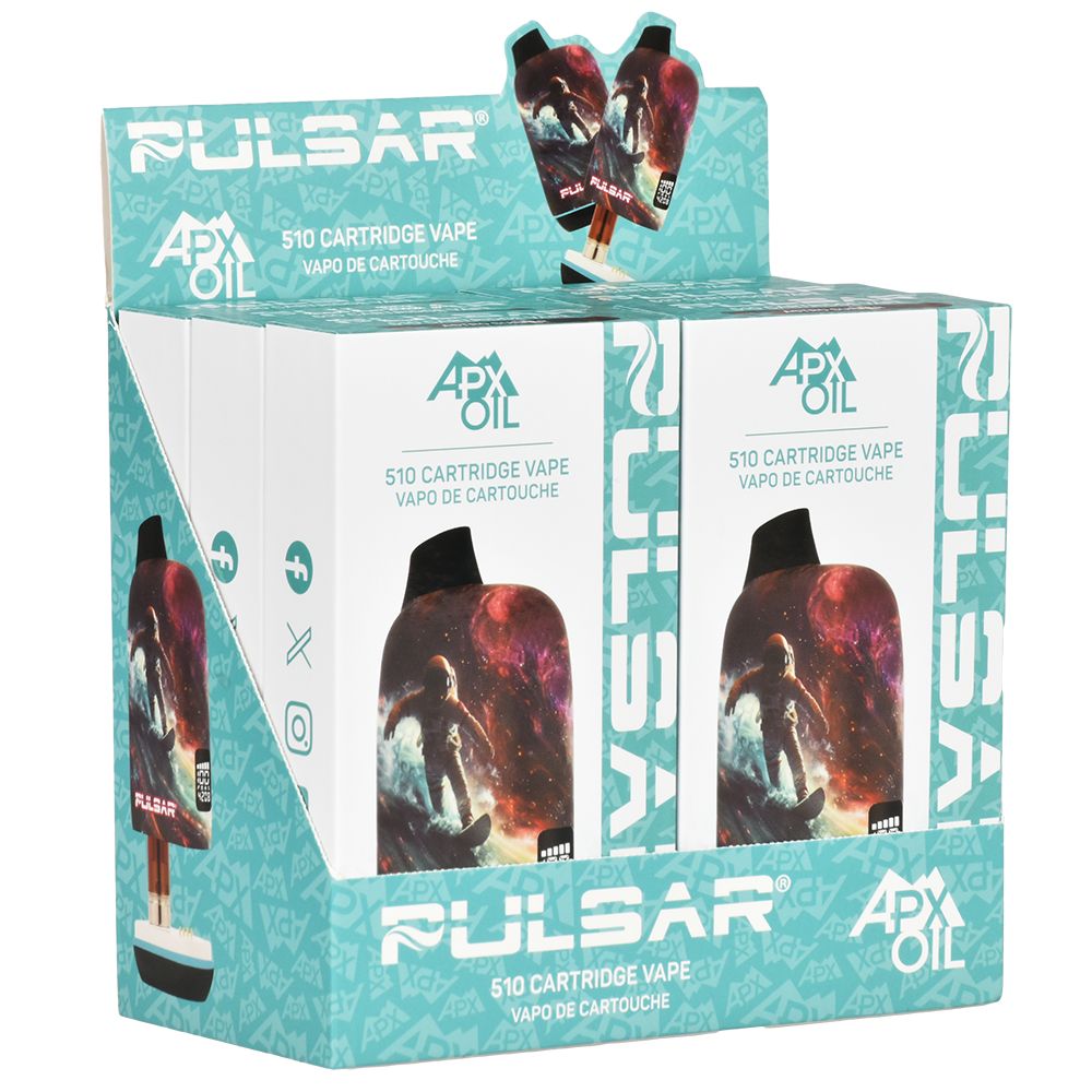 Pulsar APX Oil 510 Vaporizer | Design Series | 1000mAh | 6pc Display