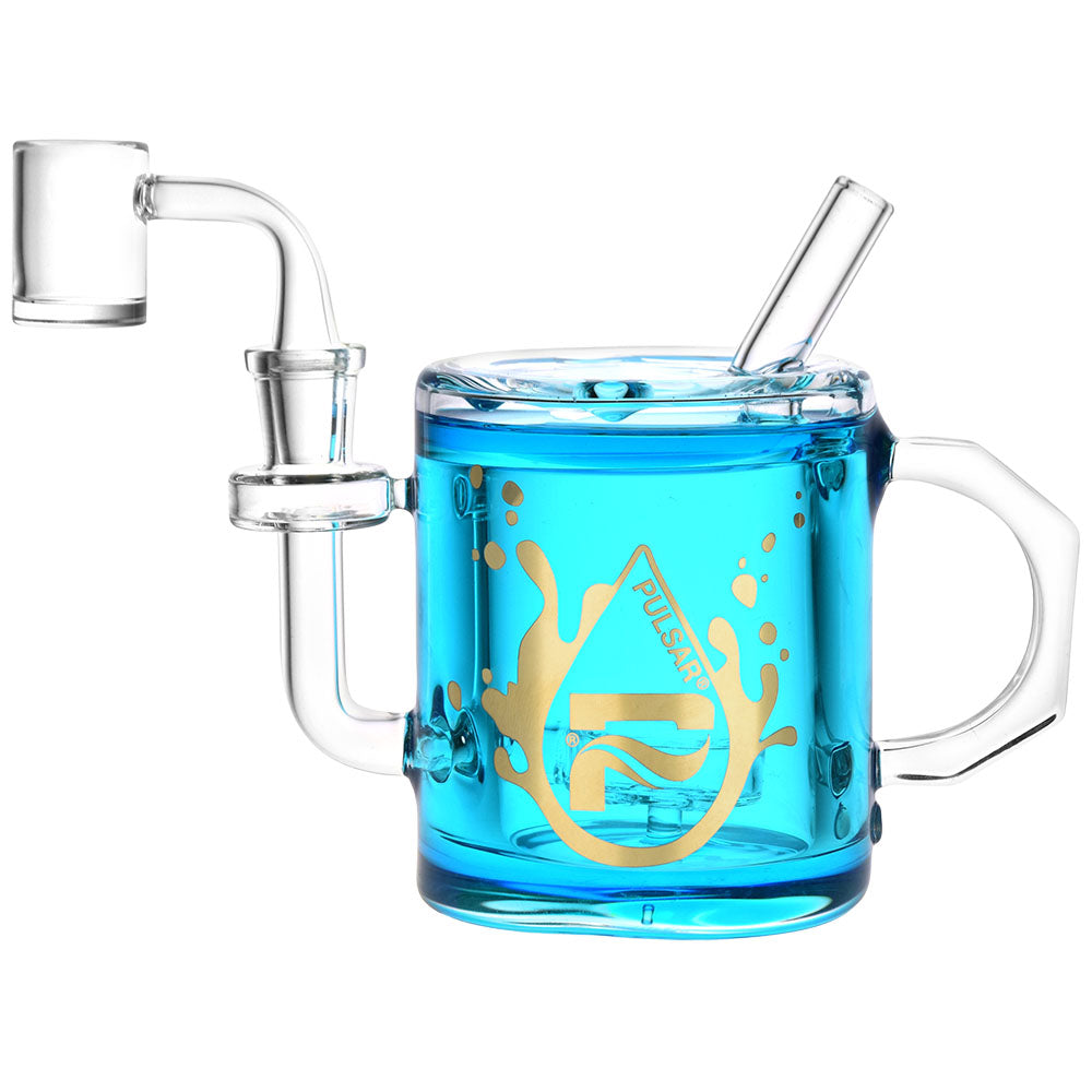 Pulsar Coffee Cup Glycerin Dab Rig | 6" | 14mm FPulsar Coffee Cup Glycerin Dab Rig | 6" | 14mm F