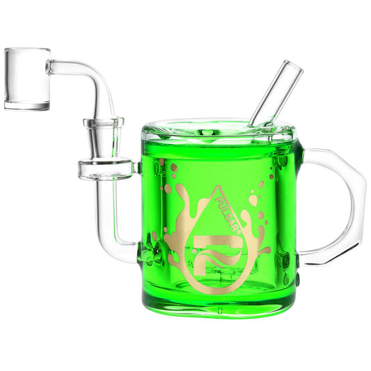 Pulsar Coffee Cup Glycerin Dab Rig | 6" | 14mm FPulsar Coffee Cup Glycerin Dab Rig | 6" | 14mm F