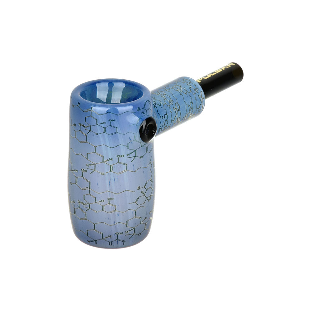 Pulsar Inside Print Glass Mini Hammer Bubbler | THC Blueprint | 3.5"