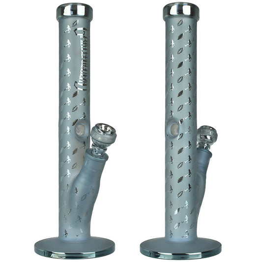 Grateful Dead x Pulsar Bolts And Skellies Straight Tube Water Pipe-15.5"/14mm F