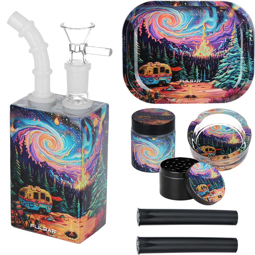 Pulsar Design Series Juicebox Water Pipe Smoker's Travel Kit