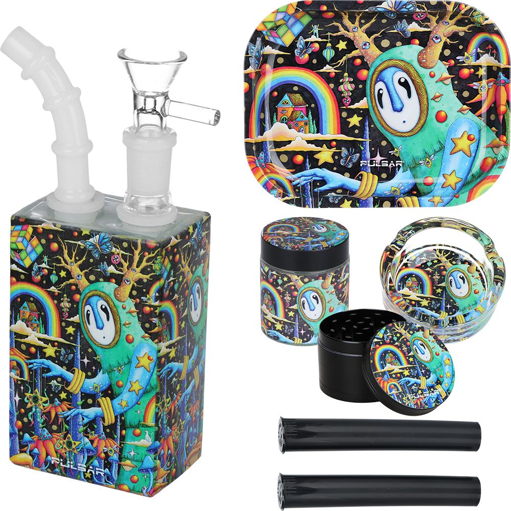 Pulsar Design Series Juicebox Water Pipe Smoker's Travel Kit