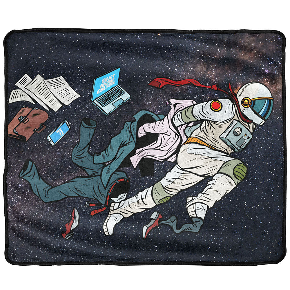 Pulsar Fleece Throw Blanket